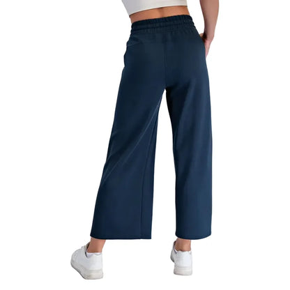 Rae Mode Women's Scuba Crop Wide Pants