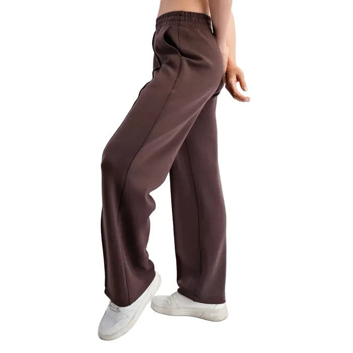 Rae Mode Women's Scuba Pintuck Straight Pants