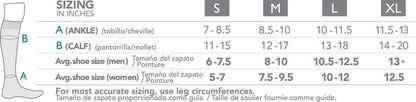 Rejuva Camo Compression Knee High 15-20mmHg - Compression Level: Moderate 15-20 MmHg - Unisex - Knee