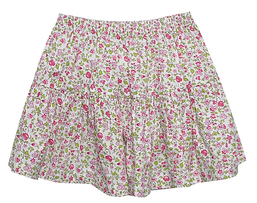 RN Fuschia Pink Flower Daphne Skirt