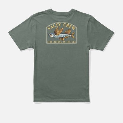 Salty Crew Men's Fly Home Short Sleeve Tee