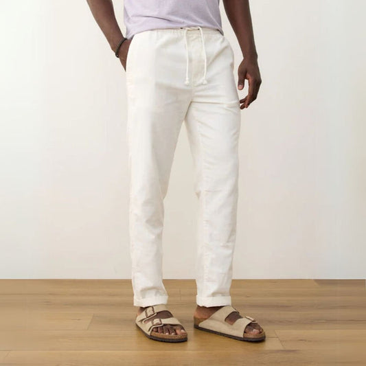 Saturday Stretch Beach Pant White