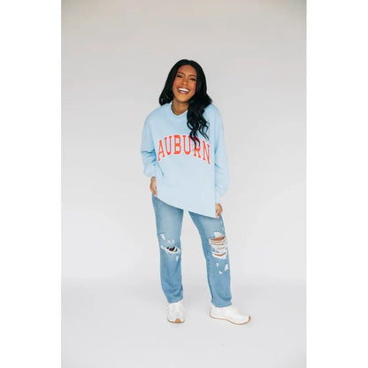 Scarlet & Gold Women's Madi Sweatshirt - Auburn