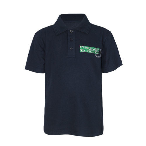 Short Sleeve Polo Shirt - Navy