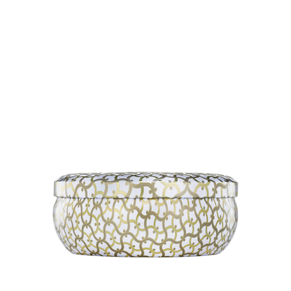 Suede Blanc 3 Wick Tin Candle