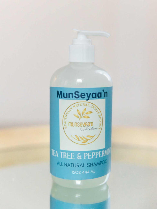 Tea Tree & Peppermint Shampoo MunSeyaa'n Collective