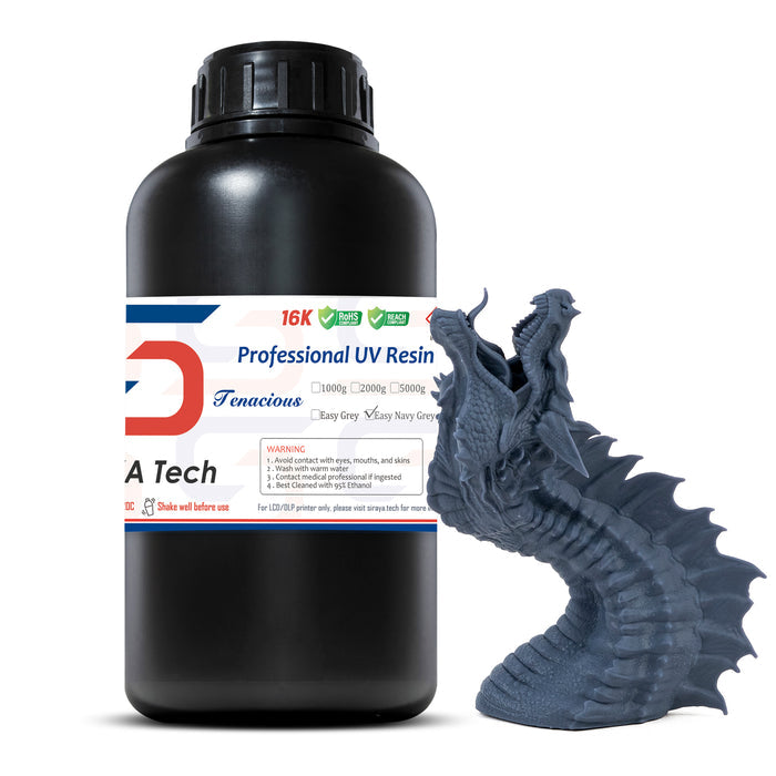 3D printed dragon head made with Siraya Tech UV resin
