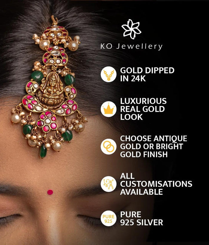 The Alvira Silver Chand-Bali Earrings