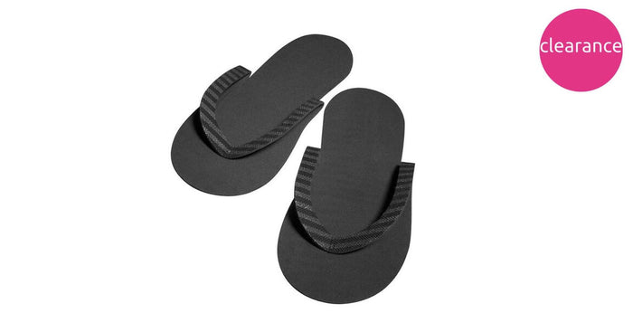 Thong Style Foam Pedicure Slipper - 12 pair/pk