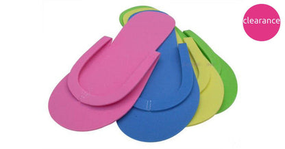 Thong Style Foam Pedicure Slipper - 12 pair/pk