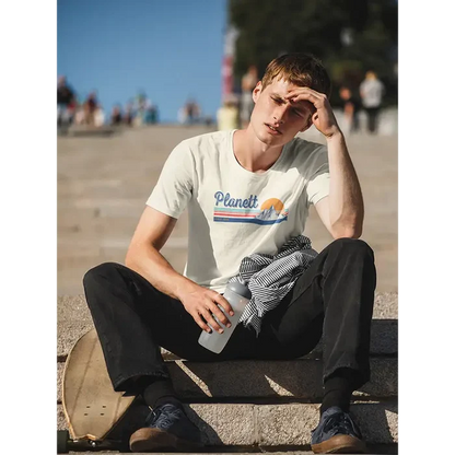 Man’s graphic tee.