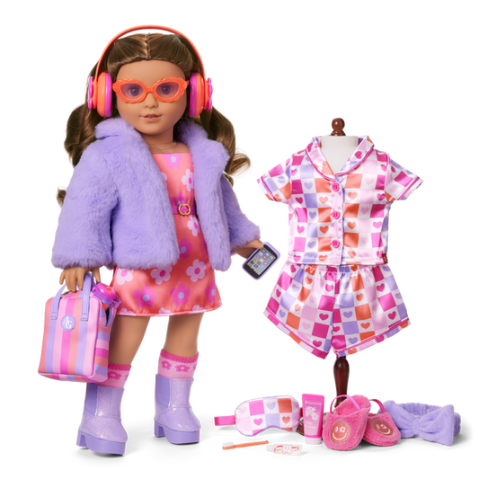 Truly Me™ #117 Doll & Day of Fun All-in-One Set