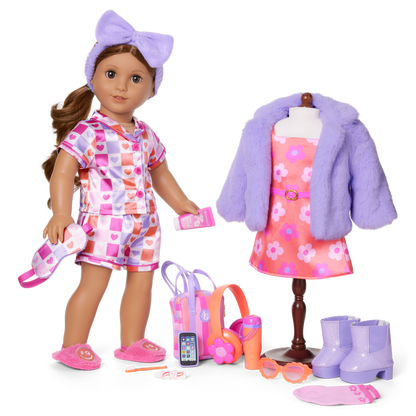 Truly Me™ #117 Doll & Day of Fun All-in-One Set