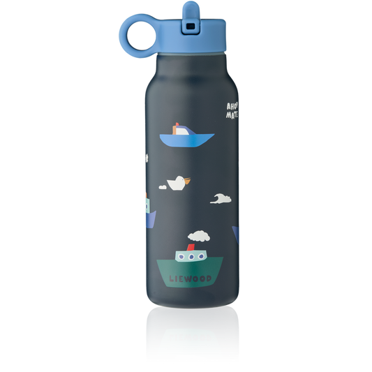 Liewood - Water Bottle - Falk - Sailing - Classic Navy