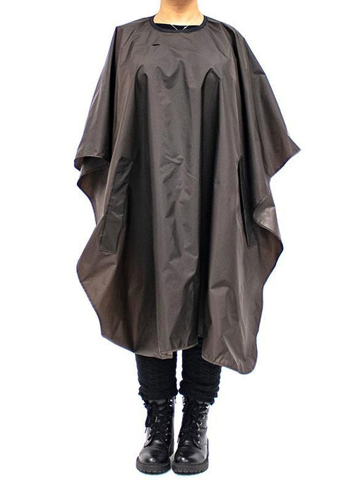 Hair Dye Cape For Coloring & Shampooing - Dark Brown HairArt Int'l Inc.