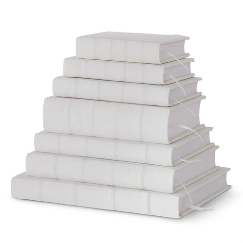 White Cotton Canvas Journal