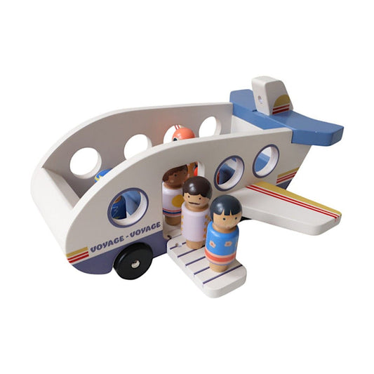 Le Petit Souk - Wooden Toy - Voyage Airplane