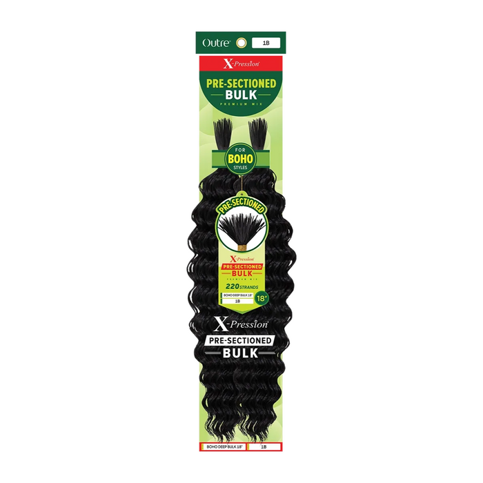 X-Pression Pre-Sectioned Boho Deep Bulk 18"