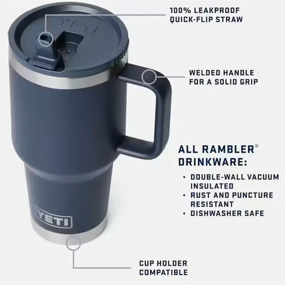 Yeti Rambler 30 Travel Straw Mug