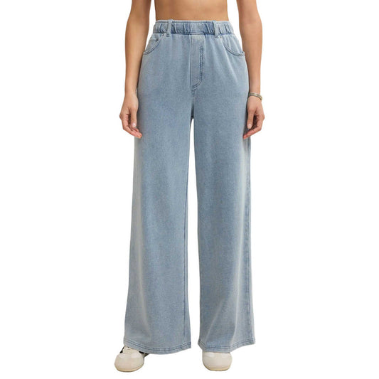 Z Supply Women's Entourage Knit Denim Pants